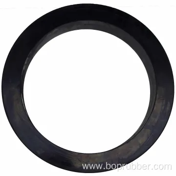 High Compressive Strength Ropeway Black Rubber Wheel Liner